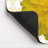 Yellow Marigold Mousepad (Ecke)