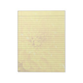Yellow Marigold Notepad Notizblock (Rotiert)