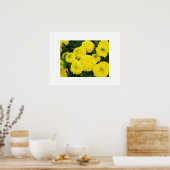 Yellow Marigolds Poster (Küche)