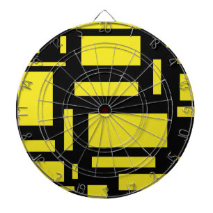 Yellow Maze Dartscheibe