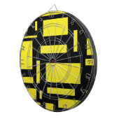 Yellow Maze Dartscheibe (Vorderseite rechts)