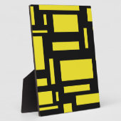 Yellow Maze Fotoplatte (Seite)
