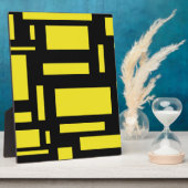 Yellow Maze Fotoplatte (Seite)