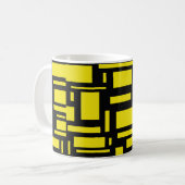 Yellow Maze Kaffeetasse (Vorderseite Links)