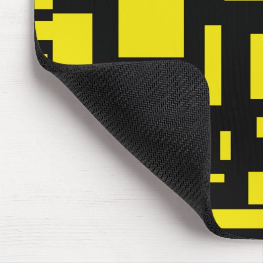 Yellow Maze Mousepad (Ecke)