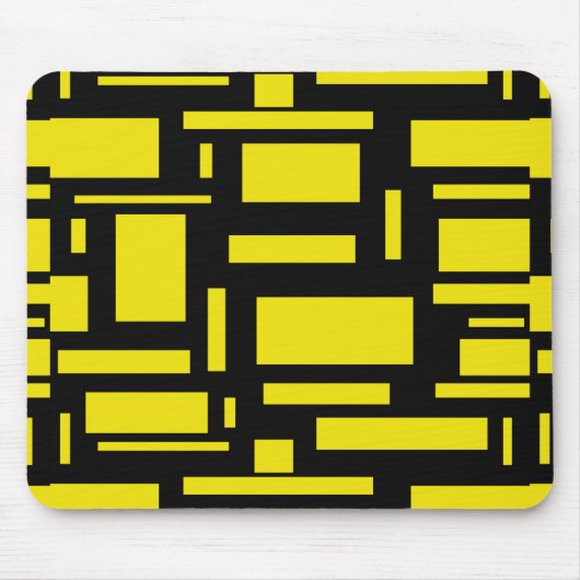 Yellow Maze Mousepad (Vorne)