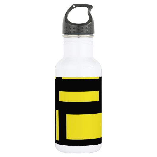 Yellow Maze Trinkflasche (Vorderseite)