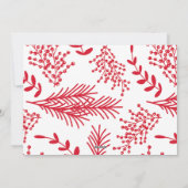 Yellow Merit Alles Weihnachts-Foto Feiertagskarte (Rückseite)