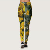 Yellow Mess Leggings (Rückseite)