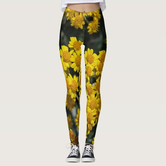 Yellow Mess Leggings (Vorderseite)