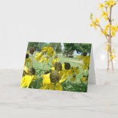 Yellow Mexican Hat-Blume Karte (Gelbe Blume)