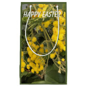 Yellow Mimosa Oster Kleine Geschenktüte (Vorderseite)
