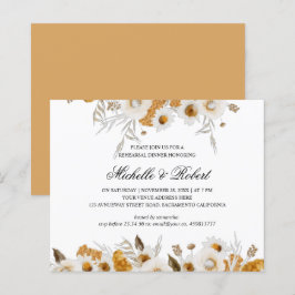 Yellow Mimosa Probe Dinner