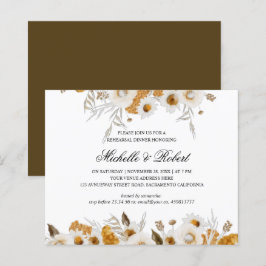 Yellow Mimosa Probe Dinner