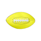 Yellow Mini Football (Vorderseite)