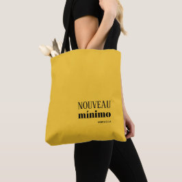 Yellow Minimal NOUVEAU MINIMO Personalisiert Tasche