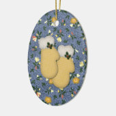 Yellow Mittens Weihnachtsschmuck (Links)