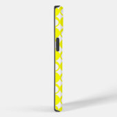 Yellow Mod Ball Design @ Emporio Moffa Case-Mate iPhone Hülle (Rückseite / Rechts)