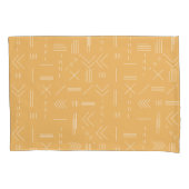 Yellow Modern Gorgeous Geometric Pattern Kissenbezug (Vorderseite-Links)