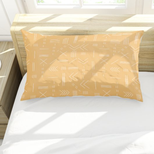 Yellow Modern Gorgeous Geometric Pattern Kissenbezug