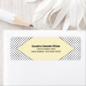 Yellow Modern Polka Dots Wedding (Insitu)