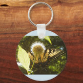 Yellow Monarch Summer Schlüsselanhänger (Vorderseite)