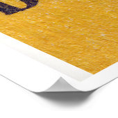 Yellow Monkey - Matchbox Print - Aesthetic Wall Poster (Ecke)