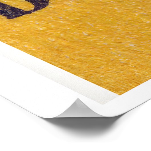 Yellow Monkey - Matchbox Print - Aesthetic Wall Poster (Ecke)