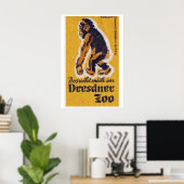 Yellow Monkey - Matchbox Print - Aesthetic Wall Poster (Heimbüro)