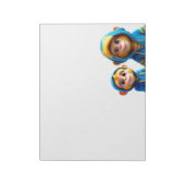Yellow Monkeys Notizblock (Rotiert)