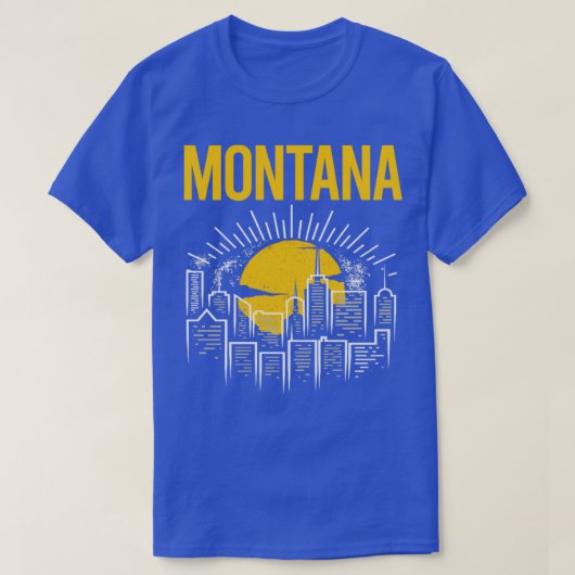 Yellow Montana T-Shirt (Design vorne)