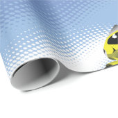 Yellow Motorrad-Wrapper Geschenkpapier (Rolleneckpunkt)