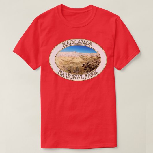 Yellow Mounds im Badlands National Park in South D T-Shirt (Design vorne)