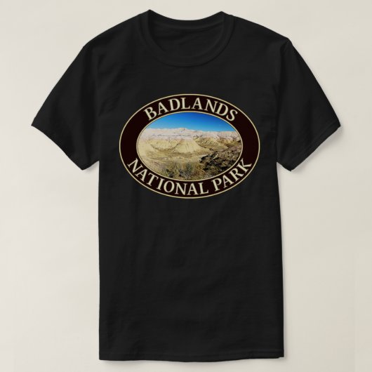 Yellow Mounds im Badlands National Park in South D T-Shirt (Design vorne)