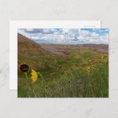 Yellow Mounds Overlook, Badlands NP, South Dakota Postkarte (Vorne/Hinten)