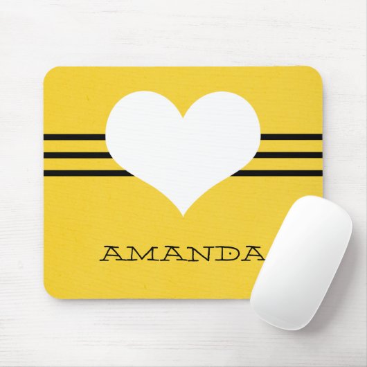 Yellow Mousepad (Mit Mouse)