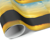 Yellow Mt Lake Sunset Geschenkpapier (Rolleneckpunkt)