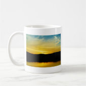 Yellow Mt Lake Sunset Kaffeetasse (Links)
