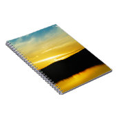 Yellow Mt Lake Sunset Notizblock (Rechte Seite)