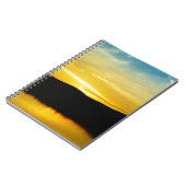 Yellow Mt Lake Sunset Notizblock (Linke Seite)