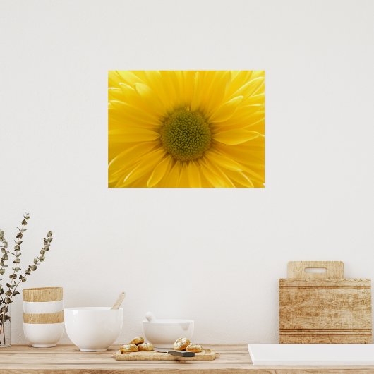 Yellow Mum Poster (Küche)