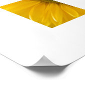 Yellow Mum Poster (Ecke)