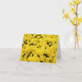 Yellow Mums Note Card Karte (Gelbe Blume)