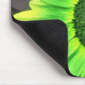 Yellow N Green Sunflower Mousepad (Ecke)
