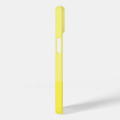 Yellow Name Customization Phone Cover. Case-Mate iPhone Hülle (Rückseite / Rechts)