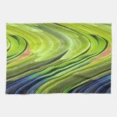 Yellow-Naped Amazon Parrot Feathers by STaylor Handtuch (Horizontal)