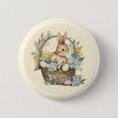 Yellow Oaster Bunny Flour Button (Vorderseite)