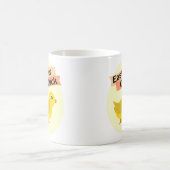 Yellow Oaster Chick Kaffeetasse (Mittel)