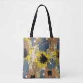 Yellow Ochre Florals Tasche (Vorderseite)