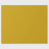 Yellow Ochre Geschenkpapier (Flach)
